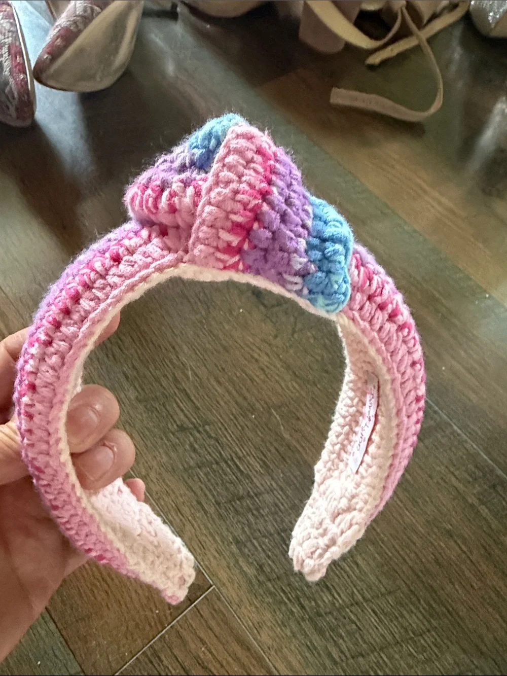 Bari Lynn soft crocheted
